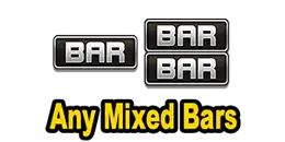 Seven Seven Seven Triple Any Mixed Bar Slot Symbol