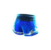 Boxing King Blue Trunks Elements