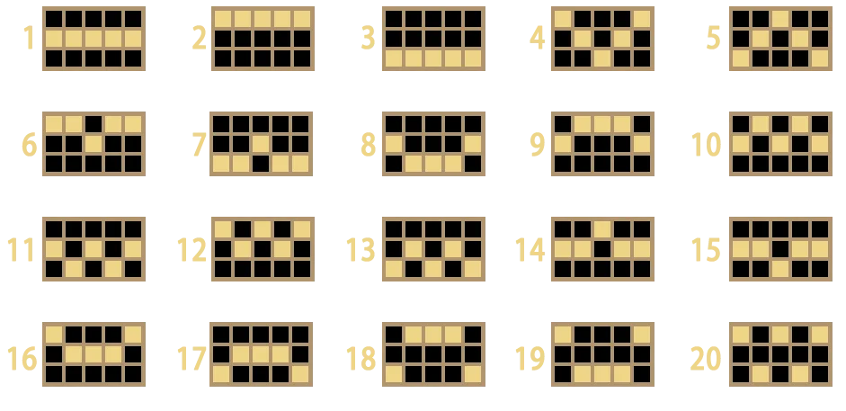 Devil fire payout chart